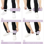 Adjustable Ankle Weights For Women Men Kids 1-3 Lbs 1 Pair Wrist Leg Arm Weights With Removable Weight, Strength Training Weight
