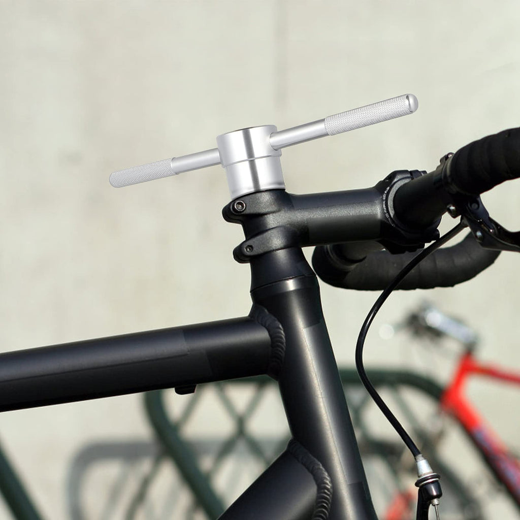 Lioobo Bike Headset Cup And Bottom Bracket, Bike Crank Removal Tool, Bottom Bracket Removal Tool, Press Installation Tool For Bi