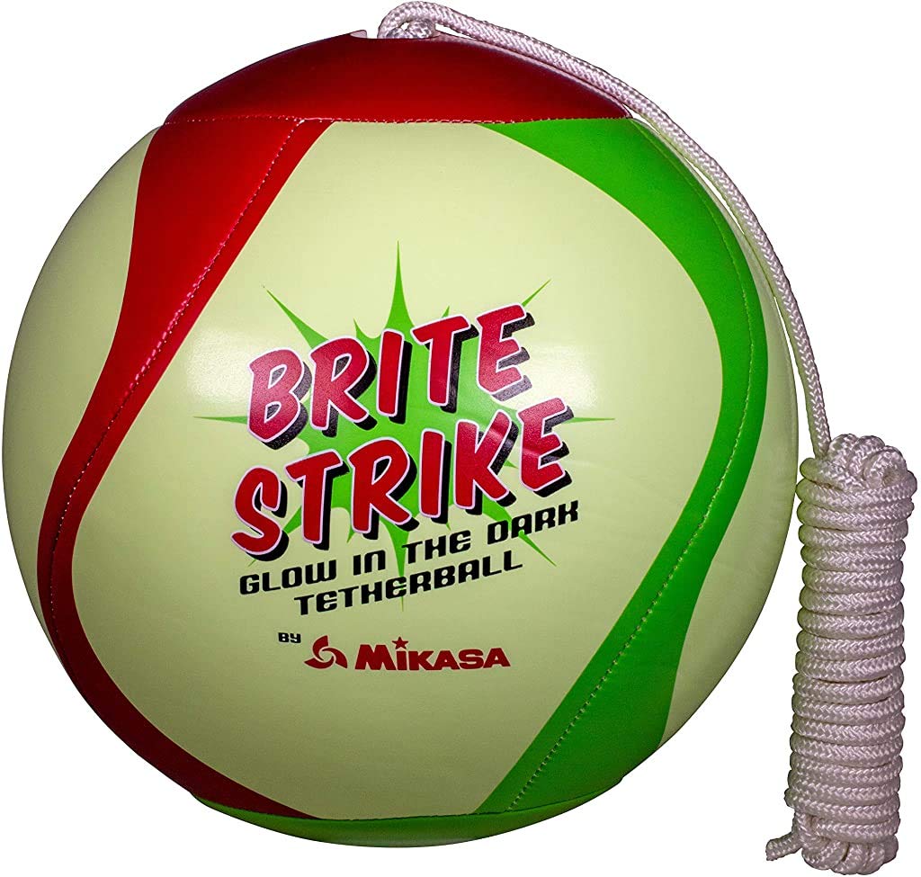 Mikasa Glow In The Dark Outdoor Tetherball, Multicolor