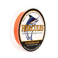 HERCULES Super Strong 300M 328 Yards Braided Fishing Line 50 LB Test for Saltwater Freshwater PE Braid Fish Lines 4 Strands - Or