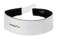 Halo Headband Sweatband Velcro White