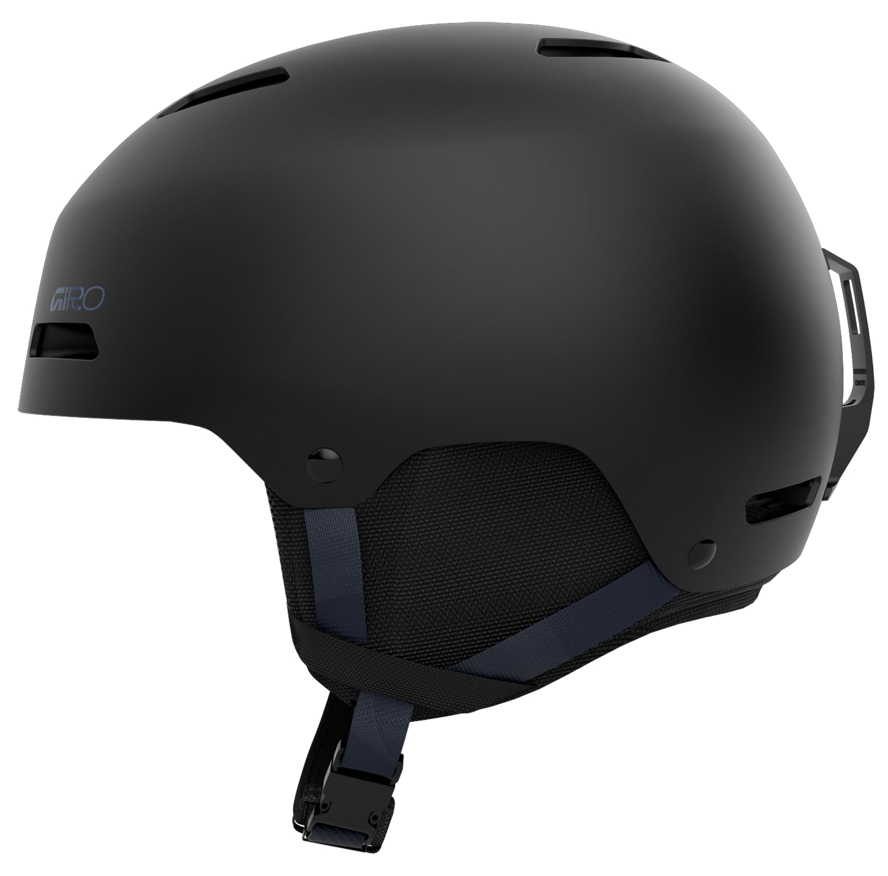 Giro Ledge Snow Helmet - Matte Black/Dark Indigo - Size L (59-62.5cm)