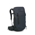 Osprey Kestrel LT 35L Mens Backpacking Backpack - Lightweight Hiking & Camping Bag with Waterproof Raincover, Black