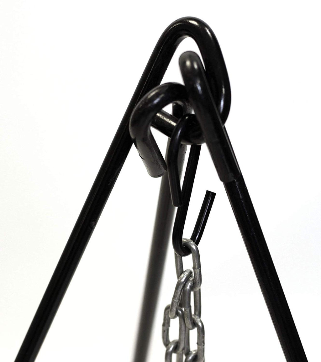 Cuisiland Camping Tripod Campfire Cooking Dutch Oven Tripod Adjustable Grill Tripod For Outdoor Campfire Cooking Camping, Picnic