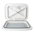 Yaemarine Marine Access Hatch Boat Deck Lid 10-5/8''X14-3/4'' Rv (270Mm X 375Mm) White