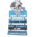 foco NFL Mancave Team Logo Man Cave Hanging Wall Sign 6.00 x 12.00