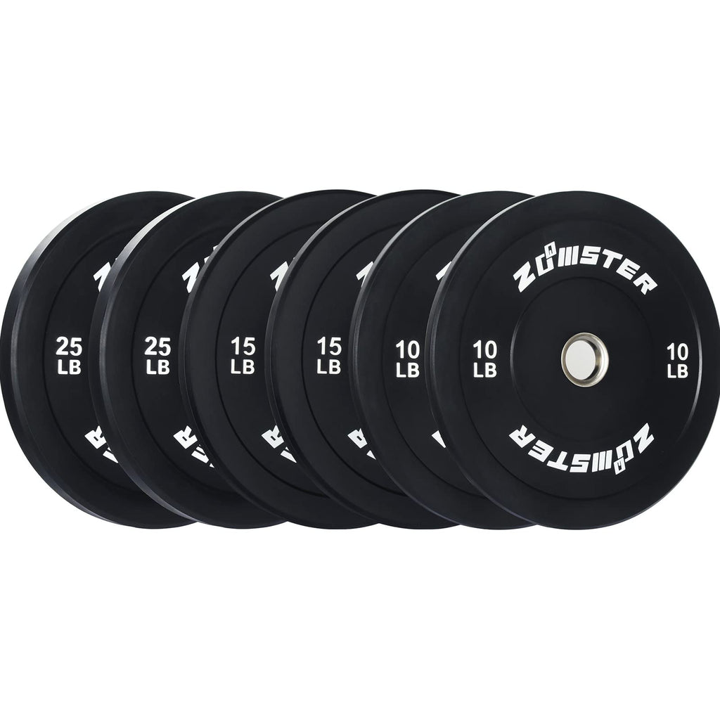 10 15 25Lb Bumper Plate Olympic Weight Plate Bumper Weight Plate With Steel Insert Strength Training Weight Lifting Plate / 100L