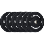 10 15 25Lb Bumper Plate Olympic Weight Plate Bumper Weight Plate With Steel Insert Strength Training Weight Lifting Plate / 100L