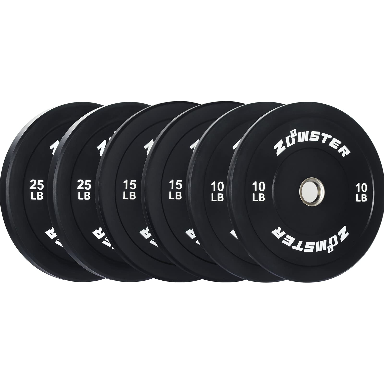 10 15 25Lb Bumper Plate Olympic Weight Plate Bumper Weight Plate With Steel Insert Strength Training Weight Lifting Plate / 100L