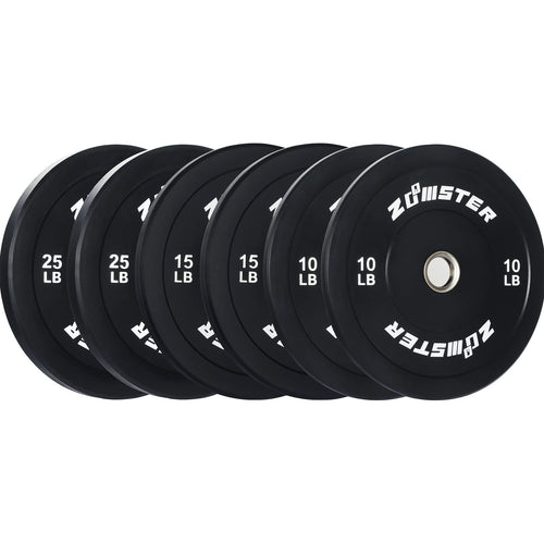 10 15 25Lb Bumper Plate Olympic Weight Plate Bumper Weight Plate With Steel Insert Strength Training Weight Lifting Plate / 100L