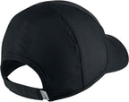 Nike Aerobill Featherlight Cap, Black/Black/White, One Size