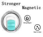 Magnetic Slider Replacement Block, Slider Lid Magnet For Yeti Lids 10 Oz, 14Oz, 16 Oz, 20 Oz, 26 Oz, 30 Oz (Black+Blue)