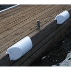 Dock Edge + Dock-Side Dock Bumper, 7 X 16-Inch, White