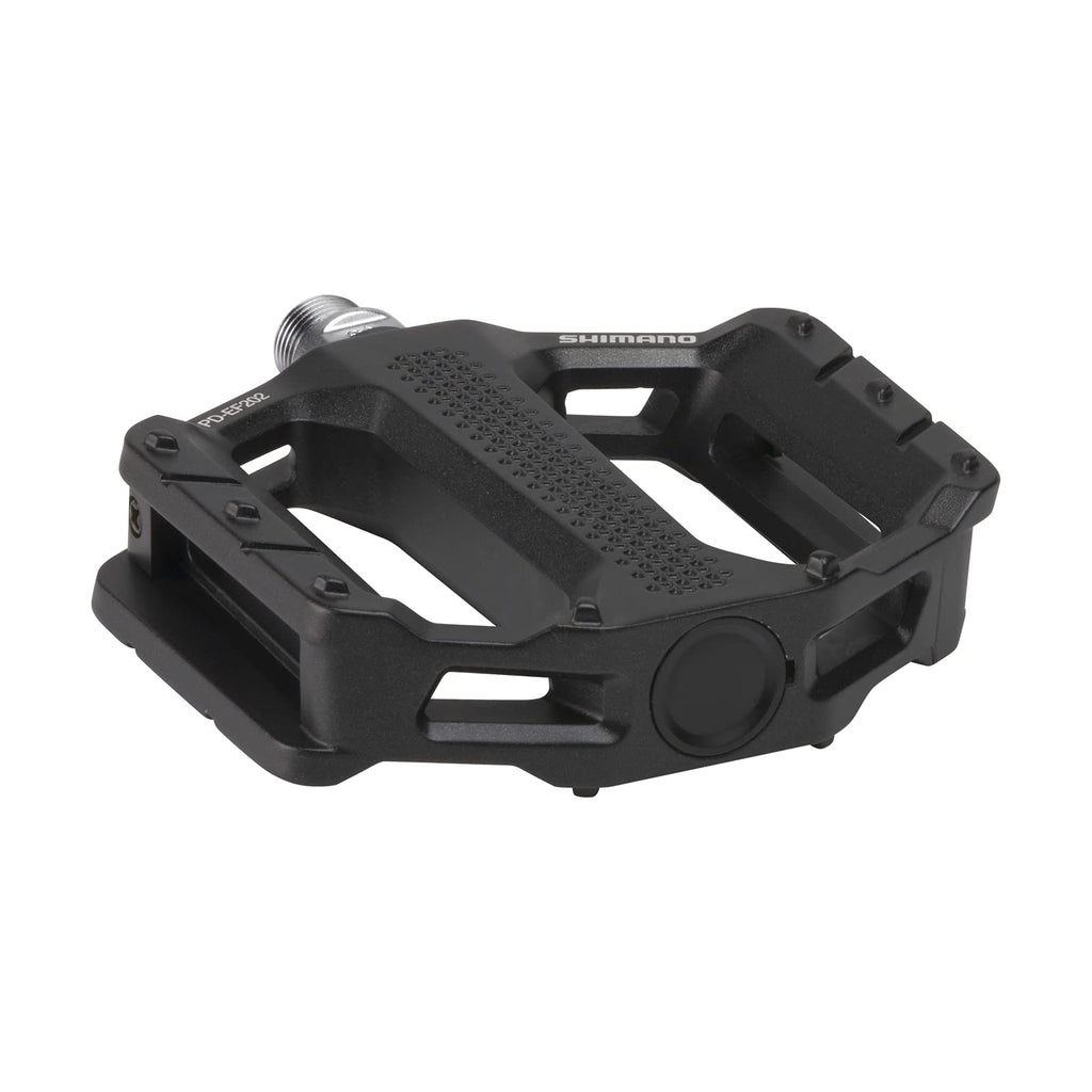 Shimano Pd- Ef202 Casual Riding Flat Pedal, Silver, One Size