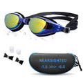 Aikotoo Adjustable Strap Nearsighted Swimming Goggles