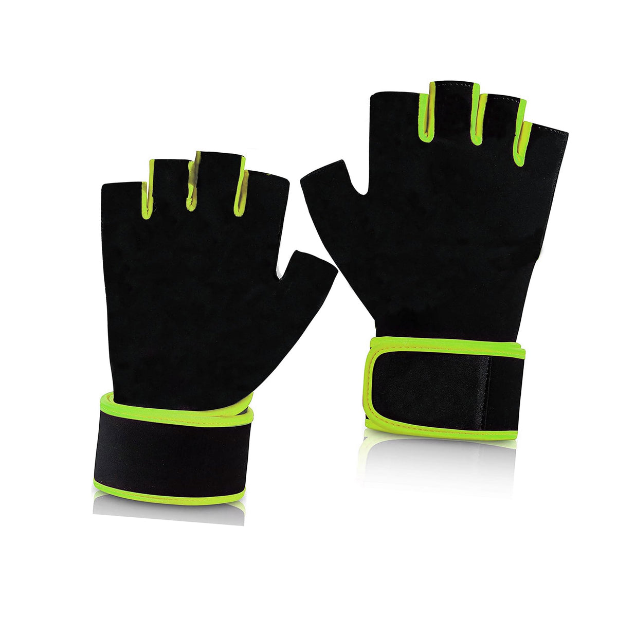 TRUE INDIAN Gym Gloves for Men & Women with Wrist Support Accessories for Weightlifting, Training, Exercise, Cycling Gloves, Bik