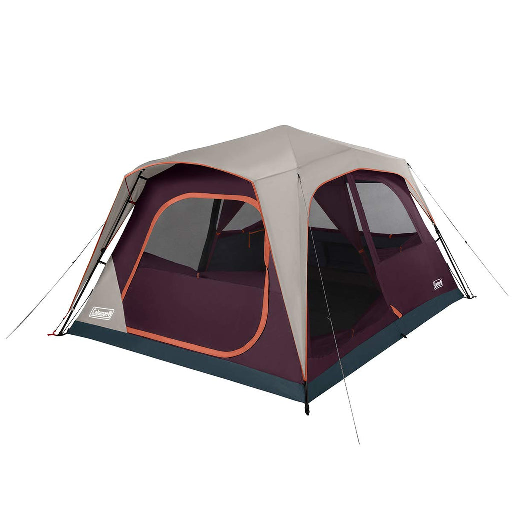 Coleman Skylodge, Instant Setup Camping Tent, Weatherproof Family Tent For 4/6/8/10/12 Person With Pre-Attached Poles, Convertib