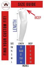 Sports Farm New! - Royal Light Blue Lightning Moisture Wicking Compression Arm Sleeve (Youth Medium)