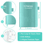 Fitness Planner - Workout Planner For Woman And Man Fitness Planner For Women & Men - A5 Hardcover Workout Journalplanner To Tra