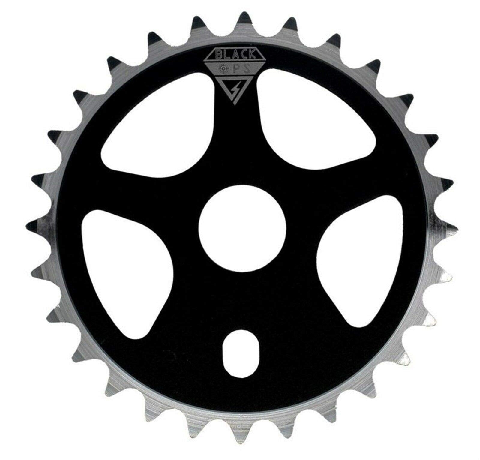 Black Ops Micro Drive Bmx Chain Ring, 28T, Black