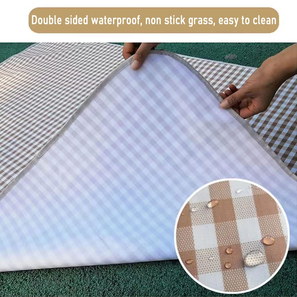 Lchkrep Picnic Blanket Beach Blankets 80X60 Large Sandproof Waterproof Camping Portable Travel Blanket Play Mat For Outdoor Indo