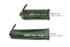Dd Hammocks - Dd Magic Carpet Xl Size: 4.6Ft X 7.2Ft Rainproof Tarpaulin Rainfly For Lightweight Tarp Shelters Groundsheet And T