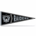 Rico Industries Nfl Football Las Vegas Raiders Retro - Alt 12'' X 30'' Felt Wall D  Cor Pennant - Great For Home/Bed Room/Man Ca