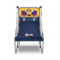 Pop-A-Shot - Home Dual Shot with Los Angeles Lakers NBA Graphics l Sensor Scoring l 16 Game Modes l 7 Balls l Foldable Storage l