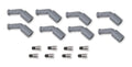 Msd 33048 Ls1, 45 Degree Boots & Terminals, 8-Pack