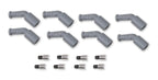 Msd 33048 Ls1, 45 Degree Boots & Terminals, 8-Pack