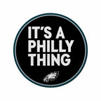 Rico Industries Nfl Football Philadelphia Eagles It'S A Philly Thing Slogan Shape Cut Pennant - Home And Living Room D  Cor - So