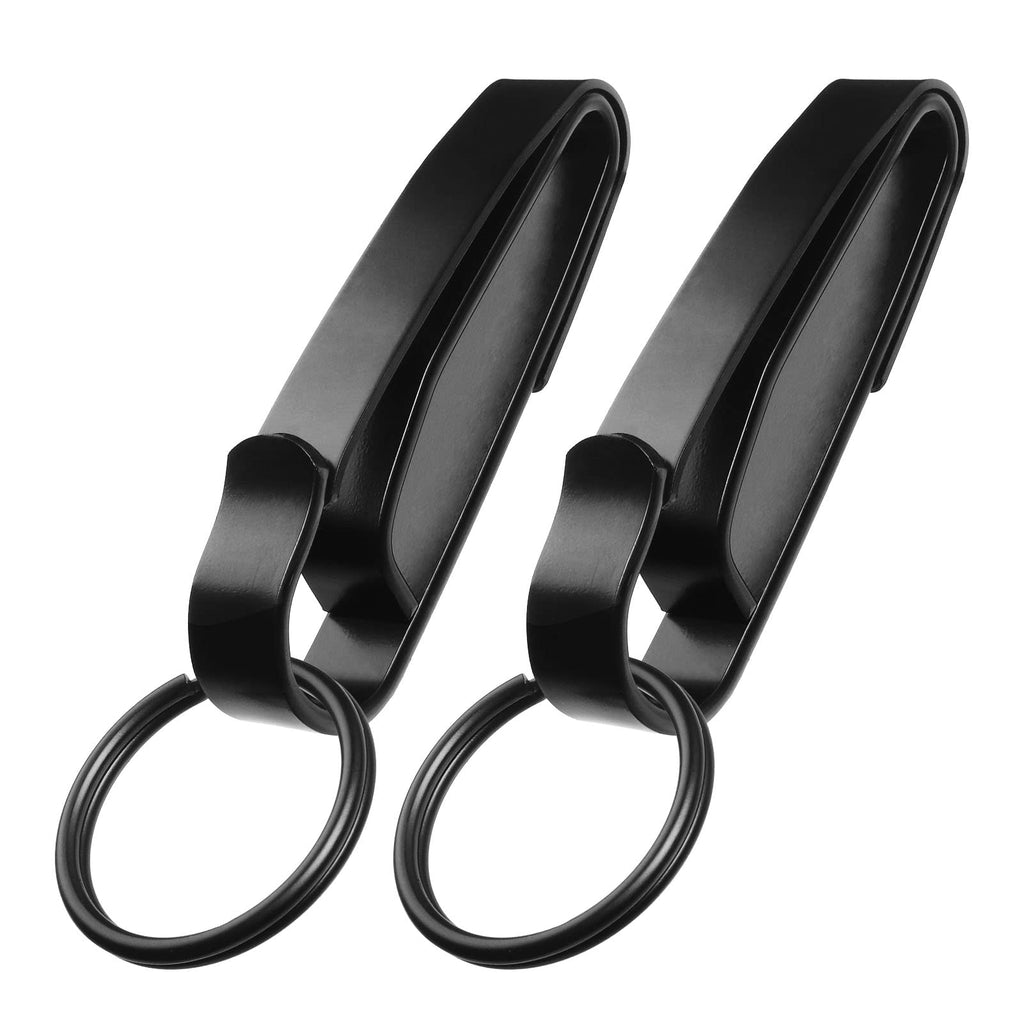 Jotovo Tactical Stealth Key Ring Holder Special For Police And Fire Agencies Duty Belt, Double Side Quick Release Key Holder Wit