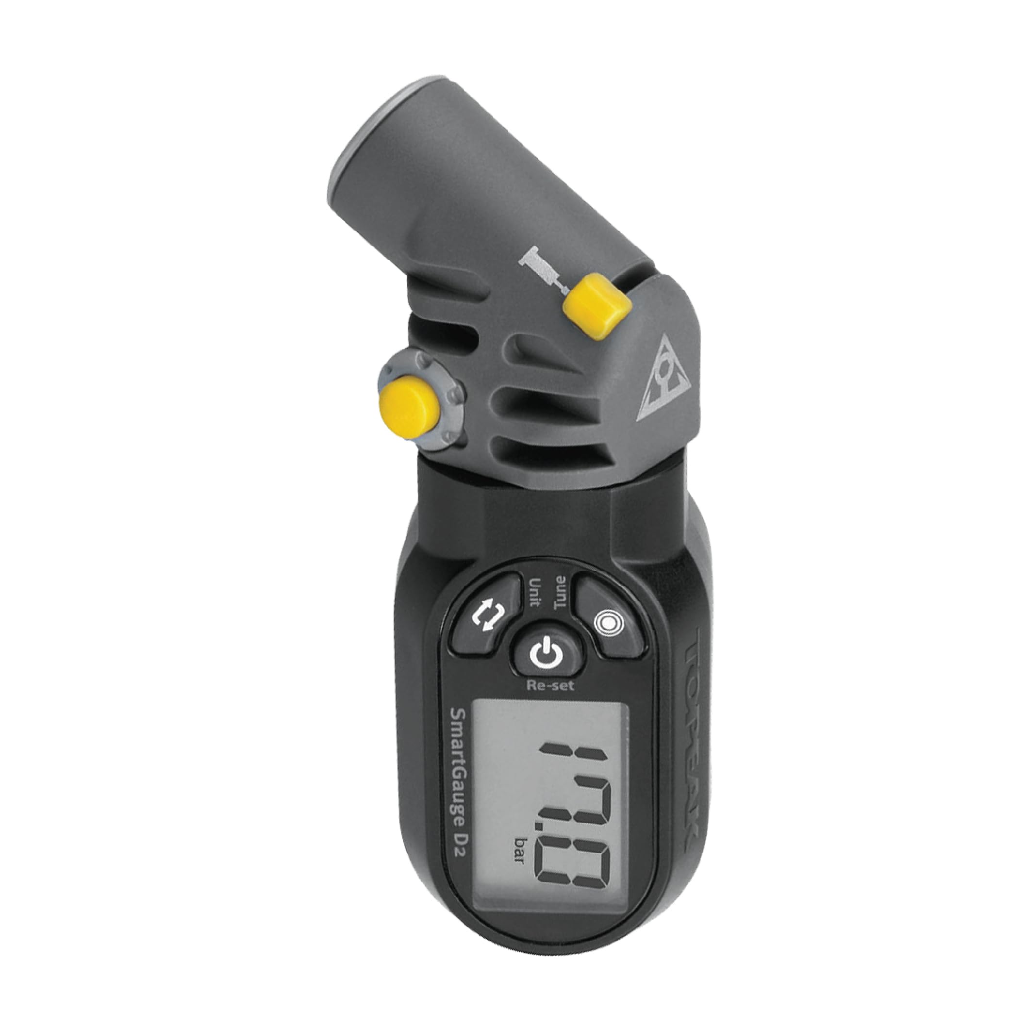 Topeak D2 Smartgauge Black/Grey, One Size
