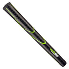 Jumbomax Pack Of 1 Tour Series Golf Grips - Black With Lime Green Trim Std Oversize (So) (+ 1/16)