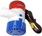 Maxzone Boat Bilge Water Pump 12V 1100Gph Non-Automatic Marine Electric Bilge Pump For Ponds, Pools, Spas Silent, Boat Caravan R