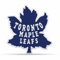 Rico Industries Nhl Toronto Maple Leafs Retro Shape Cut Pennant - Home And Living Room D  Cor - Soft Felt Ez To Hang
