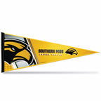 Rico Industries Ncaa Southern Mississippi Golden Eagles Primary 12'' X 30'' Felt Wall D  Cor Pennant - Great For Home/Bed Room/M
