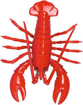 Qwick Click Wobble Magnet Lobster Decorative Magnet for the Kitchen, Metal, Red, 12.5 x 9 x 3.5 cm