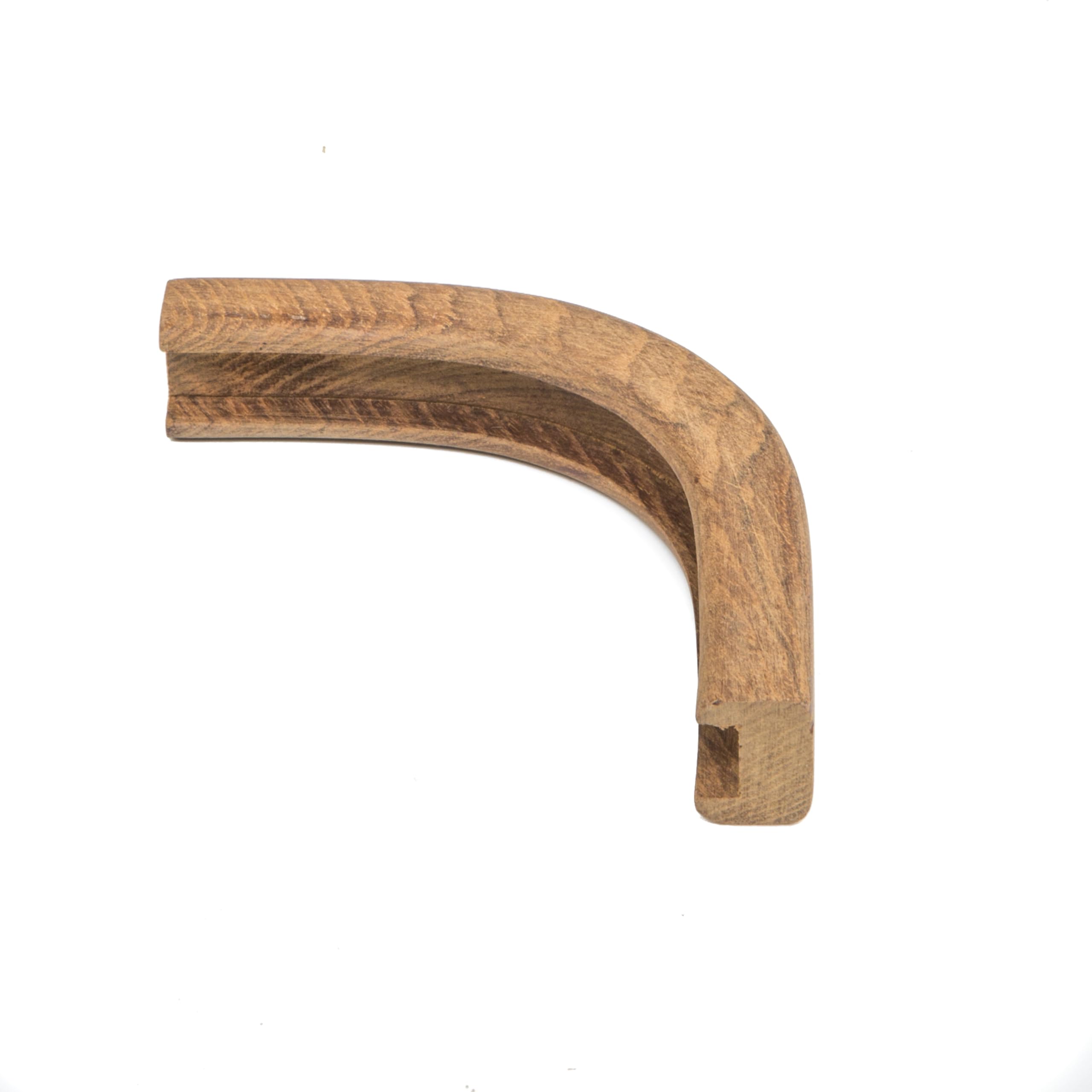 Whitecap 60823 Teak Bulkhead Molding - Outside Corner, 1/2'' Track