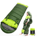 Dlingear 0 Degree Wearable Sleeping Bag For Adults And Kids, Xl Winter Temp Range (32F-59F) 4.3 Lbs Cold Weather Waterproof Slee