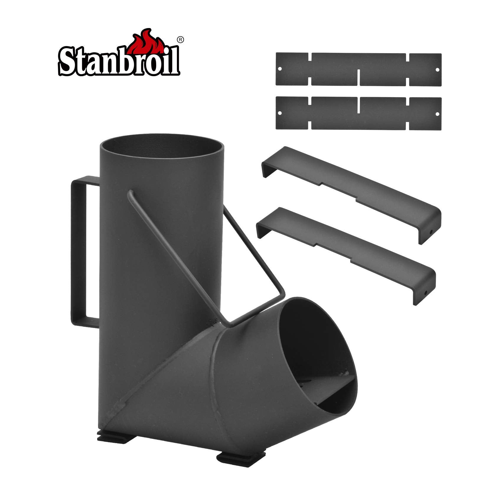 Stanbroil Camping Rocket Stove For Outdoor Cooking, Portable Wood Burning Stove For Backyard, Camp Cooking And Emergency Situati