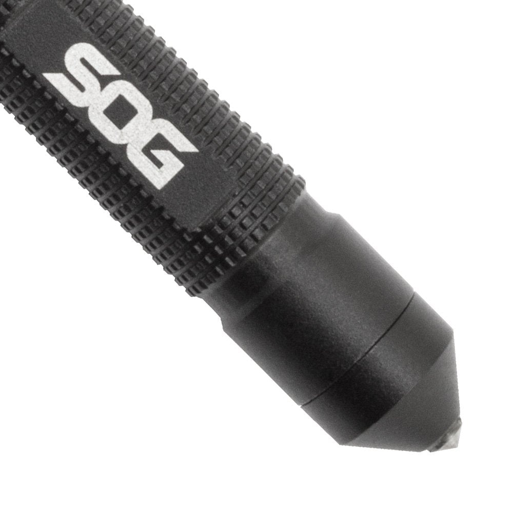 Sog Flint 4.3'' Survival & Defense Portable Compact Tool For Outdoors And Emergencies | Includes Glass Breaker And Whistle