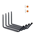 Wintek Heavy Duty Giant Arm Hang-It-All Wall Mount Storage Hook Rack For Sup&Surfboard,Ski&Snow Board,Skate Board,Long Board,Pad