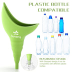 Female Urination Device, Female Urinal Silicone Funnel Urine Cups Portable Urinal For Women Standing Up To Pee Funnel Reusable W