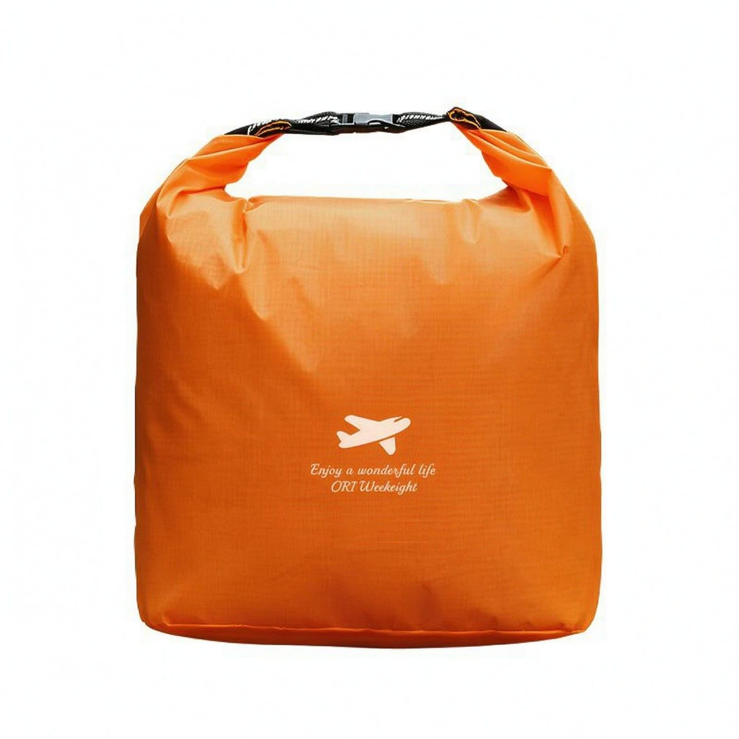 Ecomistiq WaterResistant RollTop Storage Bag Lightweight Outdoor Storage Bag SoftSided For, Yellow, Xl