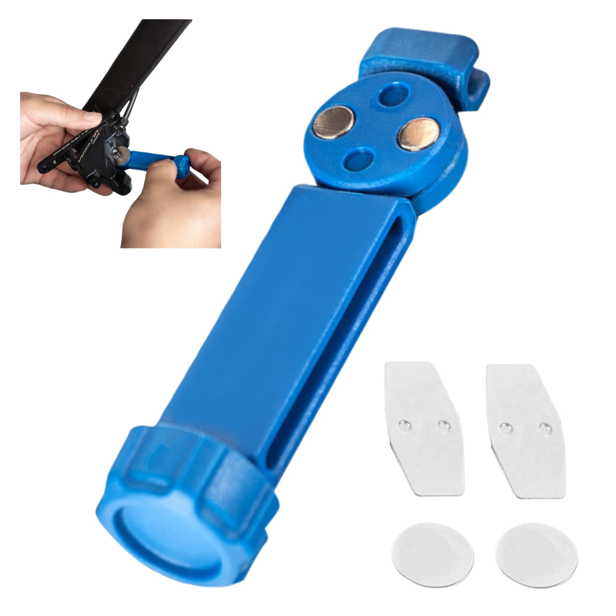 QZAVIRE Bike Brake Pad Spreader Tool, Bicycle Hydraulic Disc Brake Piston Reset Tool with Carbon Steel, Piston Caliper Resetter 