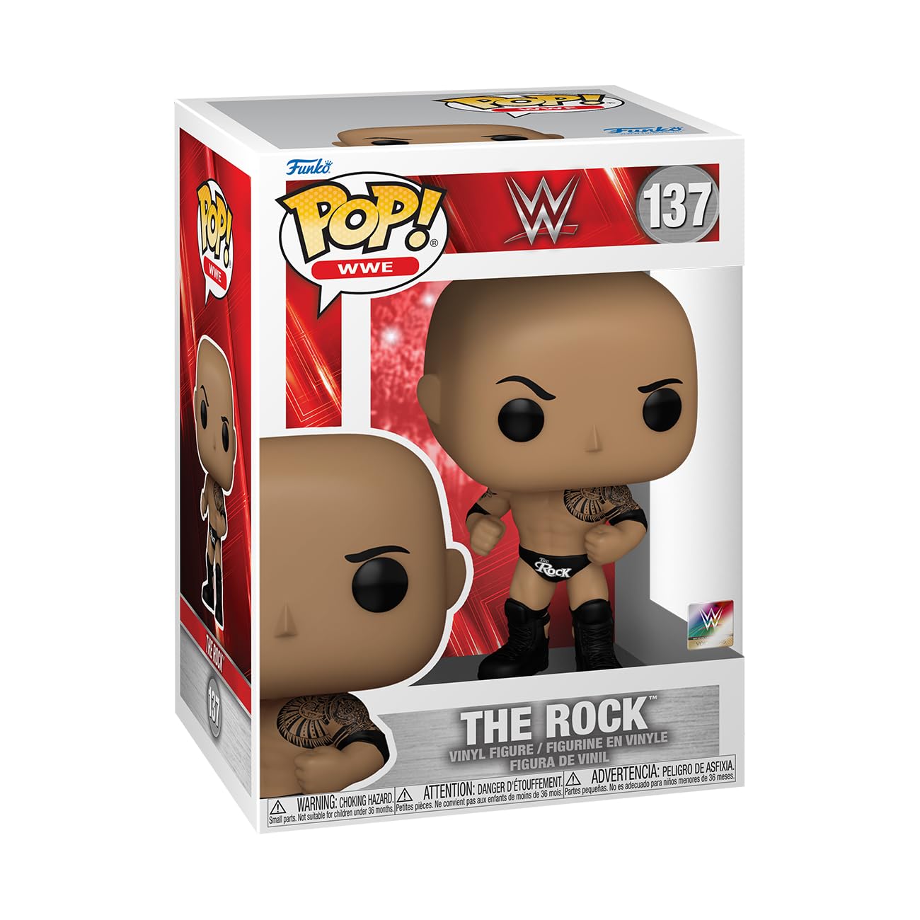 Funko POP! WWE: The Rock - Dwayne The Rock Johnson - (Final) - Collectable Vinyl Figure - Gift Idea - Official Merchandise - for