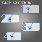 Golf Ball Retriever, Golf Ball Retriever Telescopic For Water With Spring Release-Ready Head, Ball Retriever Tool Golf With Lock