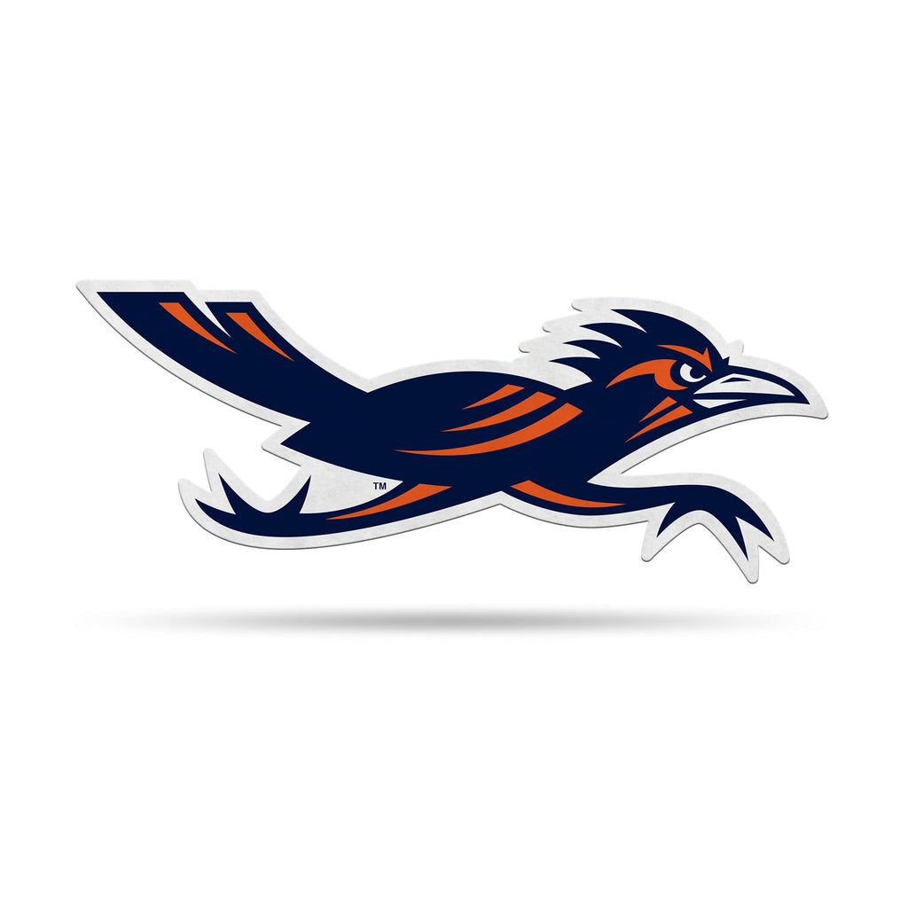 Rico Industries Ncaa Texas-San Antonio Roadrunners - Utsa Mascot Shape Cut Pennant - Home And Living Room D  Cor - Soft Felt Ez