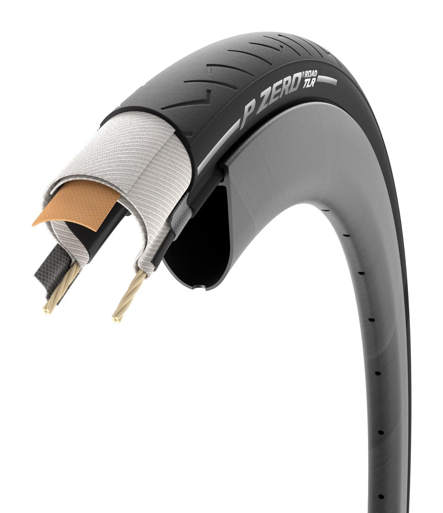 Pirelli P Zero Road Tire - Tubeless Ready Black, 700X28